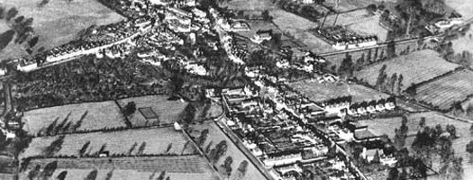 Aerial view of Studley - 1925