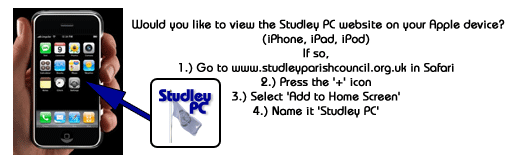 Would you like to view the Studley PC website on your Apple device? (iPhone, iPad, iPod)