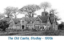 The Old Castle, Studley - 1900s